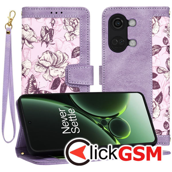 Techsuit - FlipCraft - OnePlus Nord?3 - Mysterious Purple