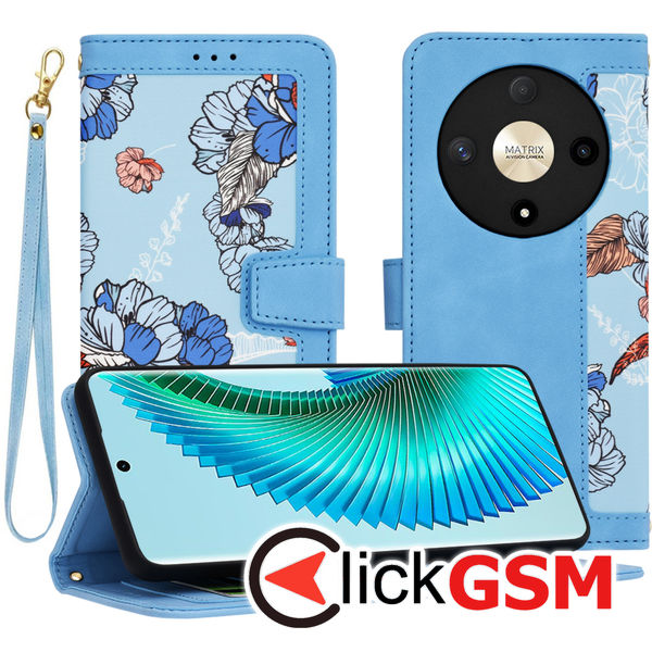 Techsuit - FlipCraft - Honor Magic6 Lite - Vibrant?Blue