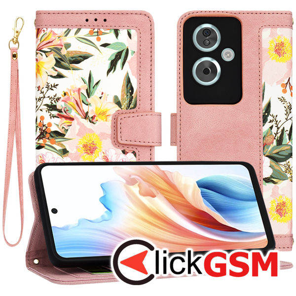 Techsuit - FlipCraft - Oppo A79 5G / OnePlus Nord N30 SE - Sweetheart Pink