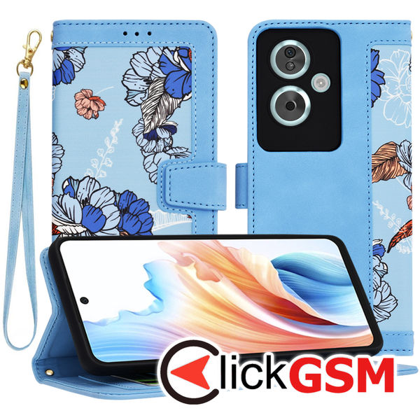 Techsuit - FlipCraft - Oppo A79 5G / OnePlus Nord N30 SE - Vibrant?Blue