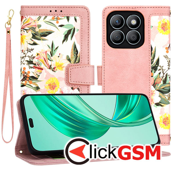 Techsuit - FlipCraft - Honor X8b - Sweetheart Pink