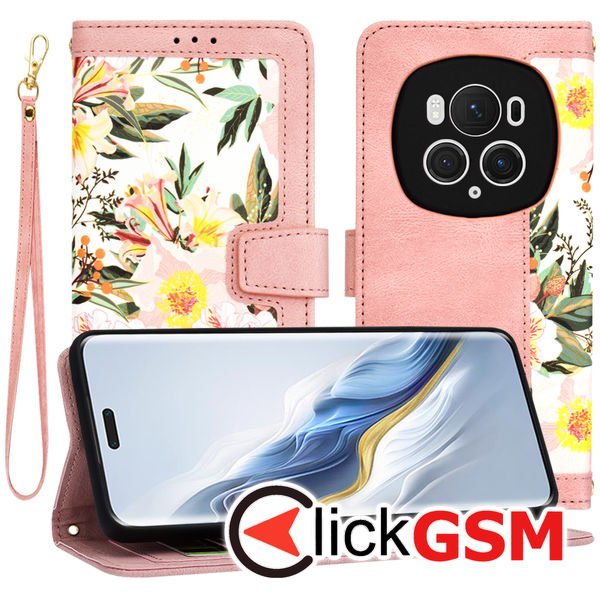 Techsuit - FlipCraft - Honor Magic6 Pro - Sweetheart Pink