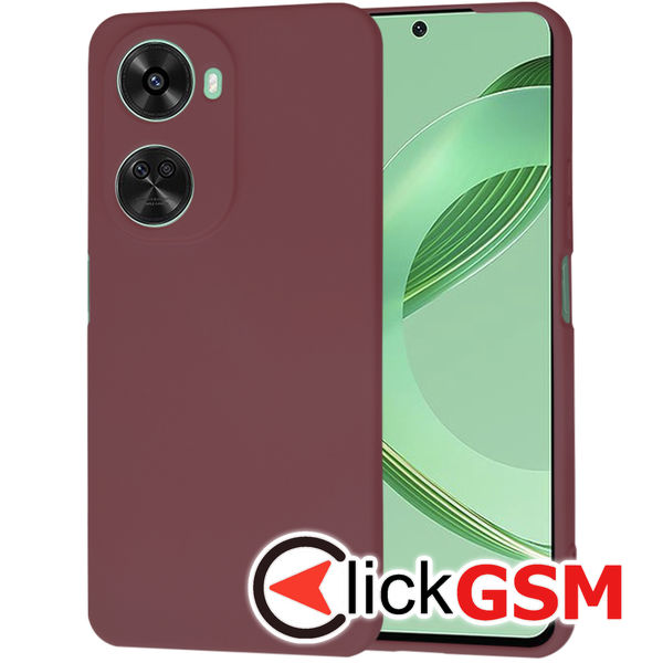 Techsuit - SoftFlex - Huawei nova 11 SE / 12 SE - Plum Red