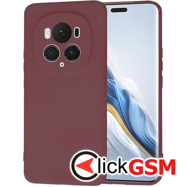 Techsuit - SoftFlex - Honor Magic6 Pro - Plum Red