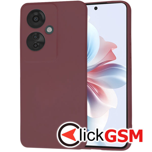 Techsuit - SoftFlex - Oppo Reno11 F - Plum Red