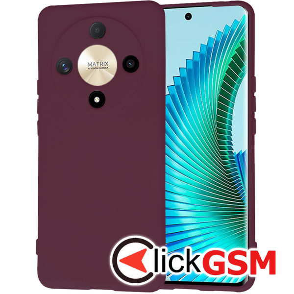 Techsuit - SoftFlex - Honor Magic6 Lite - Plum Red