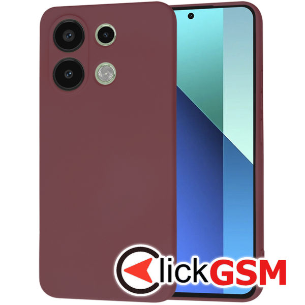 Techsuit - SoftFlex - Xiaomi Redmi Note 13 4G - Plum Red
