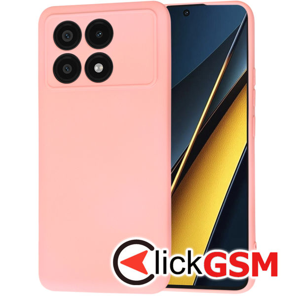 Techsuit - SoftFlex - Xiaomi Poco X6 Pro - Chalk Pink