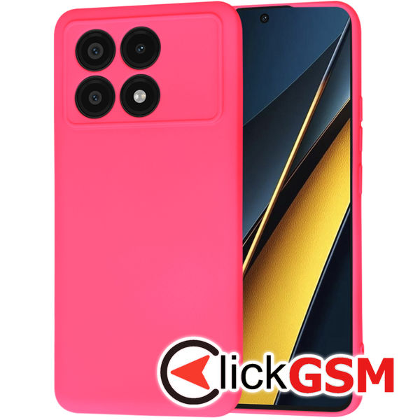 Techsuit - SoftFlex - Xiaomi Poco X6 Pro - Hot Pink