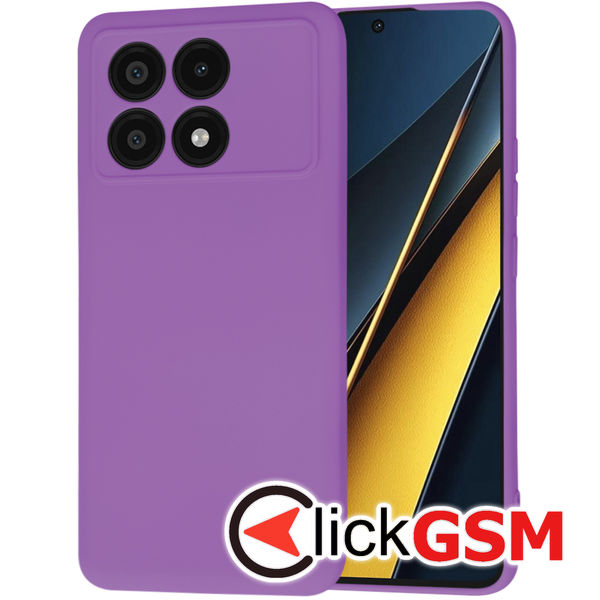 Techsuit - SoftFlex - Xiaomi Poco X6 Pro - Purple
