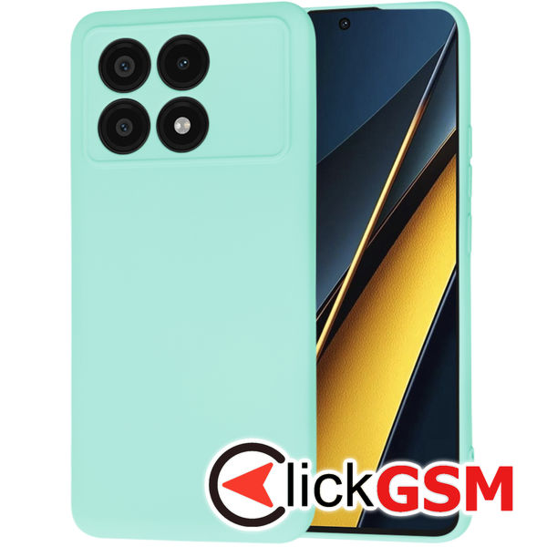 Techsuit - SoftFlex - Xiaomi Poco X6 Pro - Sea Blue