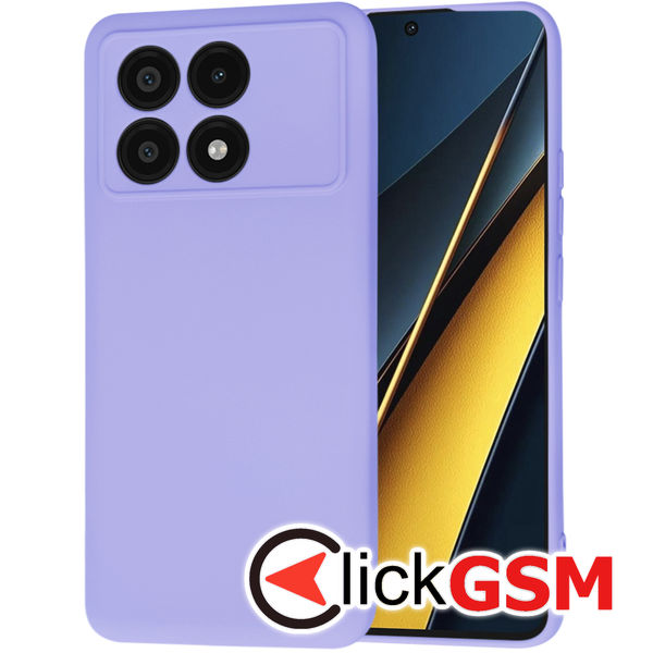 Techsuit - SoftFlex - Xiaomi Poco X6 Pro - Light Purple