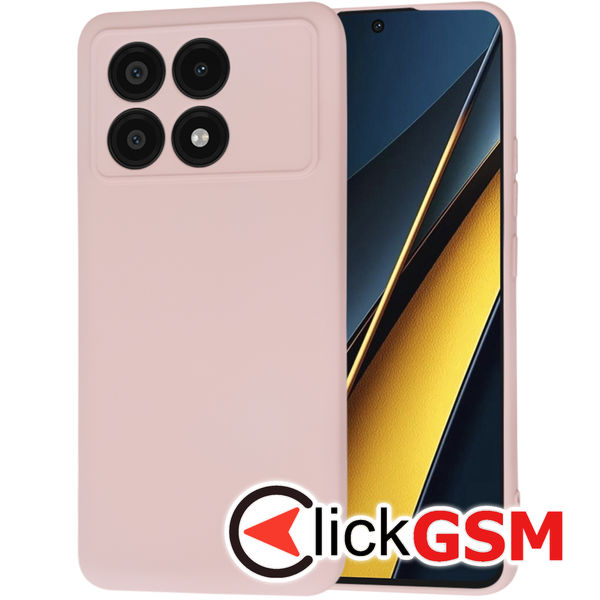 Techsuit - SoftFlex - Xiaomi Poco X6 Pro - Pink Sand