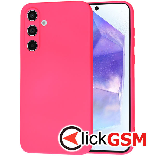 Techsuit - SoftFlex - Samsung Galaxy A55 5G - Hot Pink