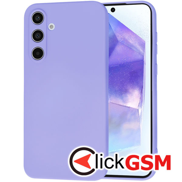 Techsuit - SoftFlex - Samsung Galaxy A55 5G - Light Purple