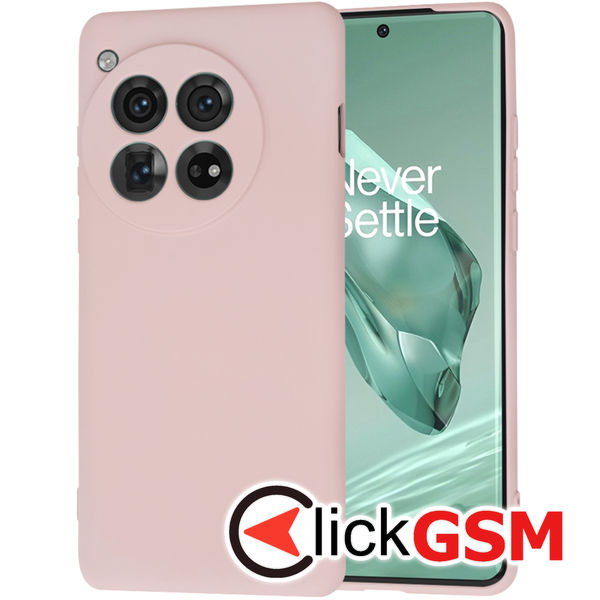 Techsuit - SoftFlex - OnePlus 12 - Pink Sand