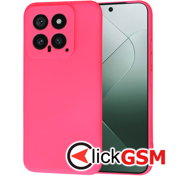 Techsuit - SoftFlex - Xiaomi 14 - Hot Pink