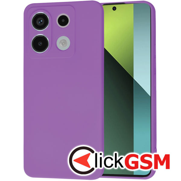 Techsuit - SoftFlex - Xiaomi Redmi Note 13 Pro 5G / Poco X6 - Purple