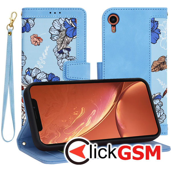 Techsuit - FlipCraft - iPhone XR - Vibrant?Blue