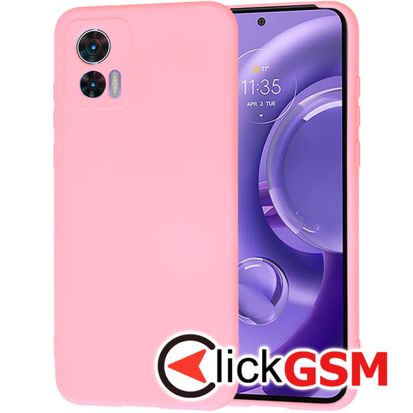 Techsuit - SoftFlex - Motorola Edge 30 Neo - Chalk Pink