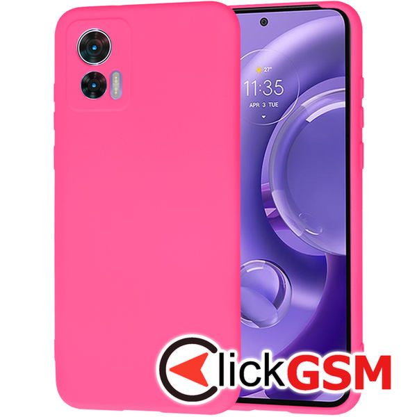 Techsuit - SoftFlex - Motorola Edge 30 Neo - Hot Pink
