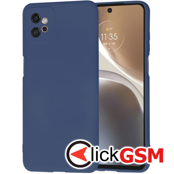 Techsuit - SoftFlex - Motorola Moto G32 - Navy Blue