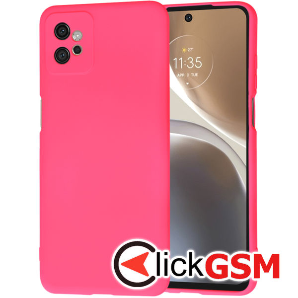 Techsuit - SoftFlex - Motorola Moto G32 - Hot Pink