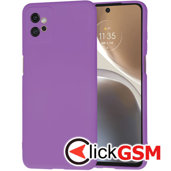 Techsuit - SoftFlex - Motorola Moto G32 - Purple