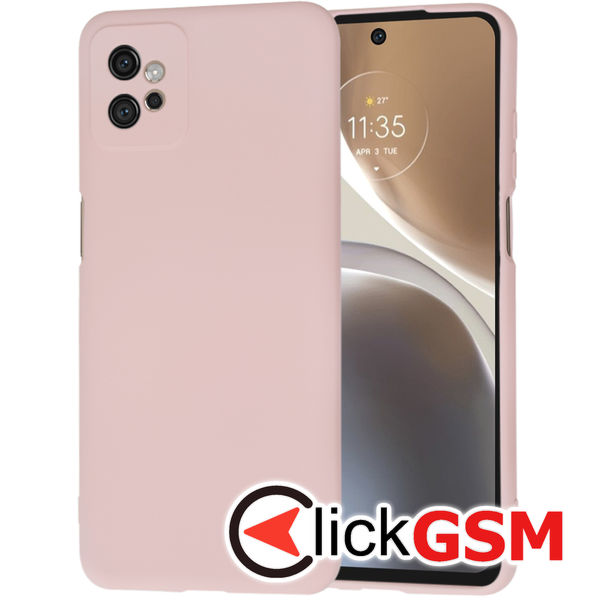 Techsuit - SoftFlex - Motorola Moto G32 - Pink Sand