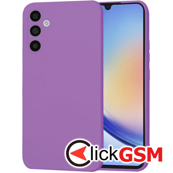 Techsuit - SoftFlex - Samsung Galaxy A34 5G - Purple