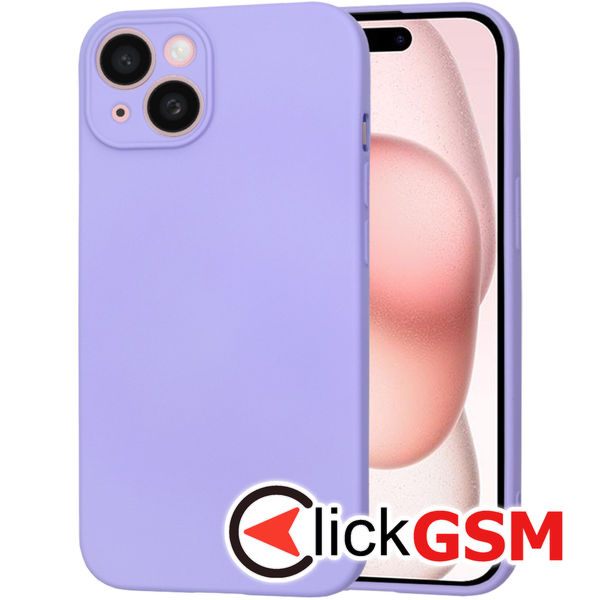 Techsuit - SoftFlex - iPhone 15 - Light Purple