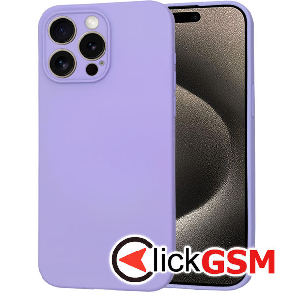 Techsuit - SoftFlex - iPhone 15 Pro Max - Light Purple