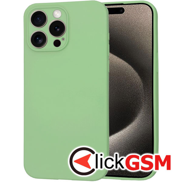 Techsuit - SoftFlex - iPhone 15 Pro Max - Mint Green