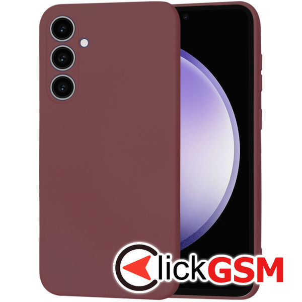 Techsuit - SoftFlex - Samsung Galaxy S23 FE - Plum Red