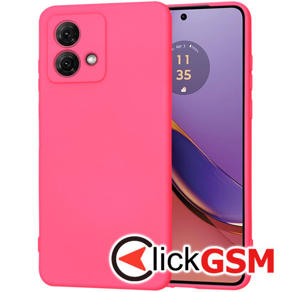Techsuit - SoftFlex - Motorola Moto G84 - Hot Pink