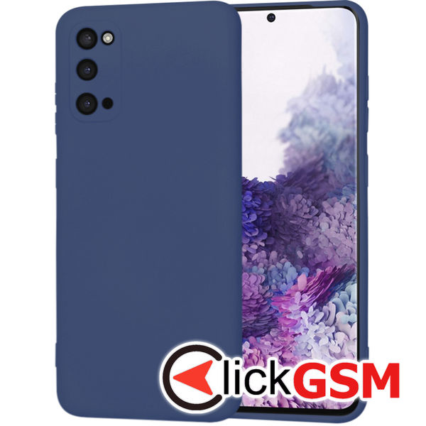 Techsuit - SoftFlex - Samsung Galaxy S20 4G / S20 5G - Navy Blue