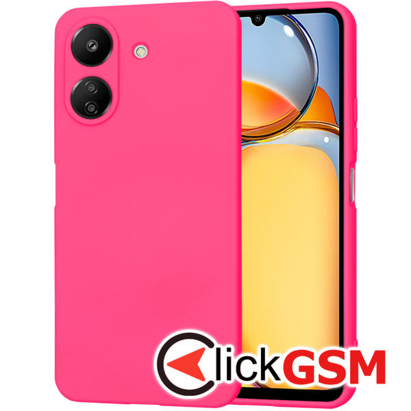 Techsuit - SoftFlex - Xiaomi Redmi 13C 4G / Poco C65 - Hot Pink