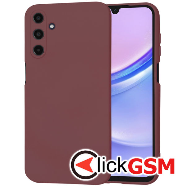 Techsuit - SoftFlex - Samsung Galaxy A15 4G / A15 5G - Plum Red