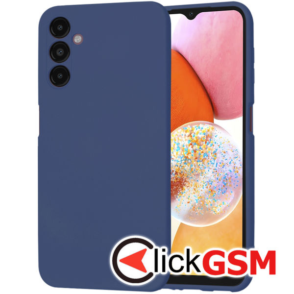 Techsuit - SoftFlex - Samsung Galaxy A14 4G / A14 5G - Navy Blue