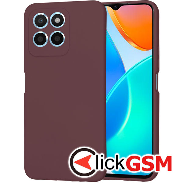 Techsuit - SoftFlex - Honor X6 / X8 5G / 70 Lite - Plum Red