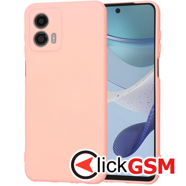 Techsuit - SoftFlex - Motorola Moto G53 - Chalk Pink