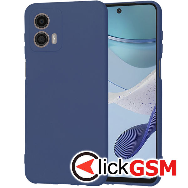 Techsuit - SoftFlex - Motorola Moto G53 - Navy Blue