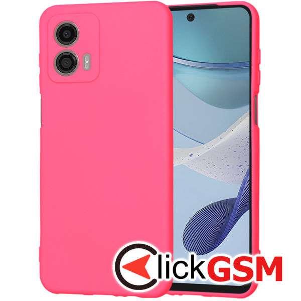 Techsuit - SoftFlex - Motorola Moto G53 - Hot Pink