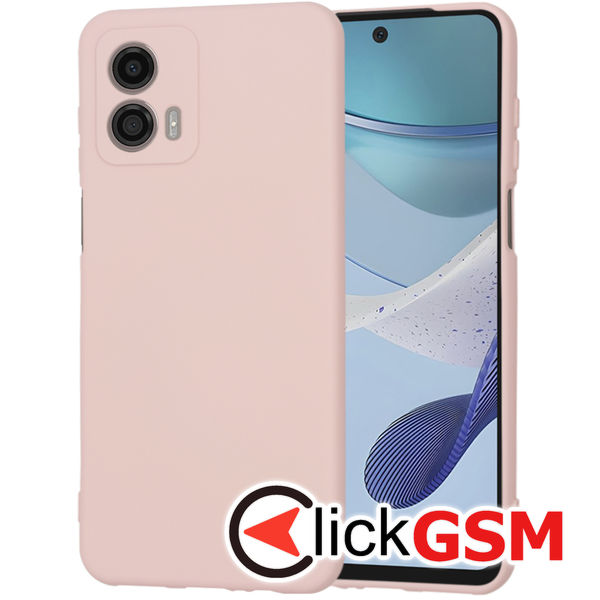 Techsuit - SoftFlex - Motorola Moto G53 - Pink Sand