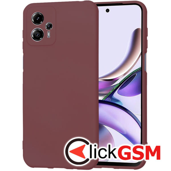 Techsuit - SoftFlex - Motorola Moto G13 - Plum Red