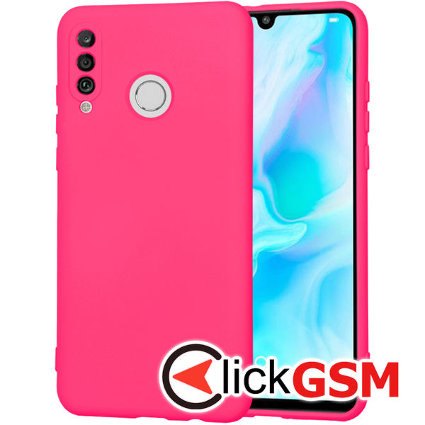 Techsuit - SoftFlex - Huawei P30 Lite / P30 Lite New Edition - Hot Pink