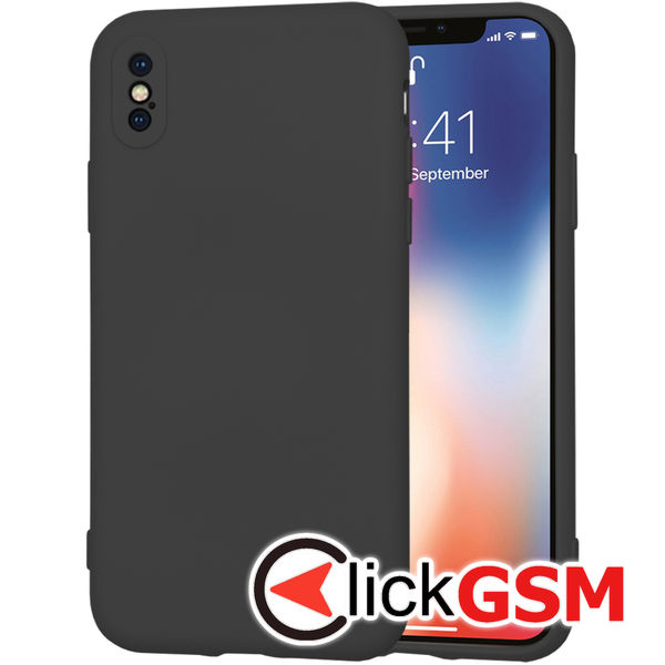 Techsuit - SoftFlex - iPhone X / XS - Black