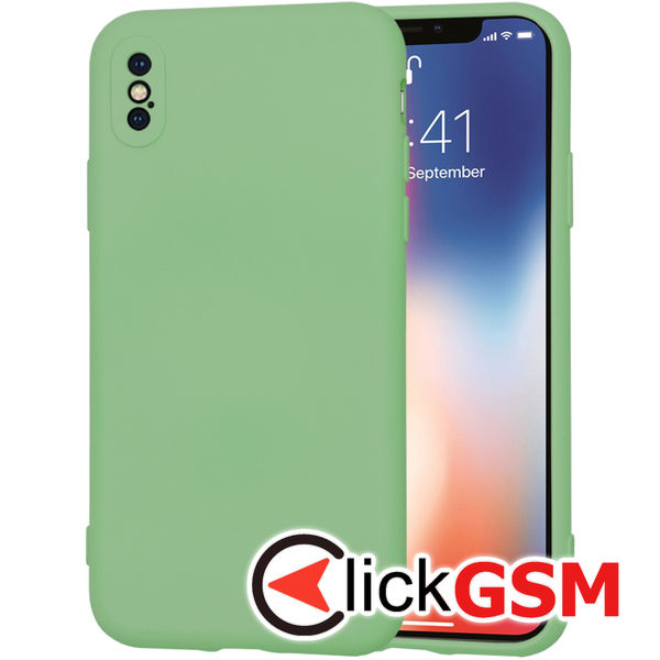 Techsuit - SoftFlex - iPhone X / XS - Mint Green
