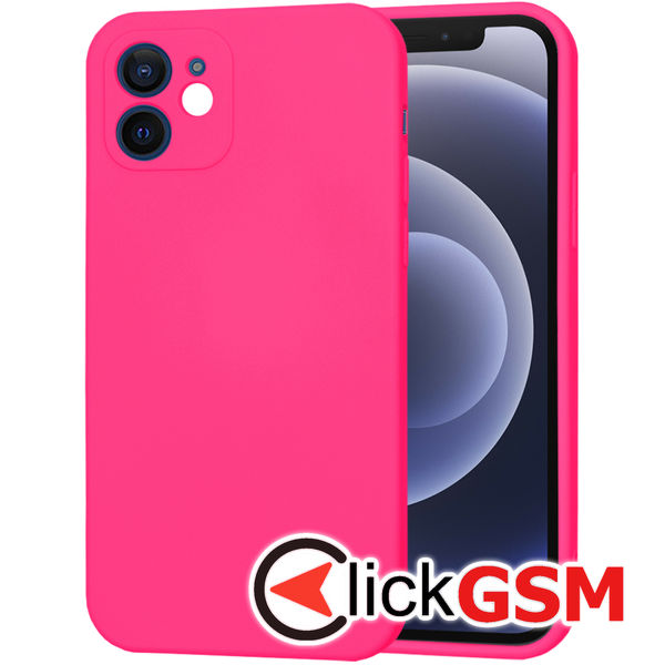 Techsuit - SoftFlex - iPhone 12 - Hot Pink