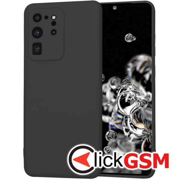 Techsuit - SoftFlex - Samsung Galaxy S20 Ultra 4G / S20 Ultra 5G - Black